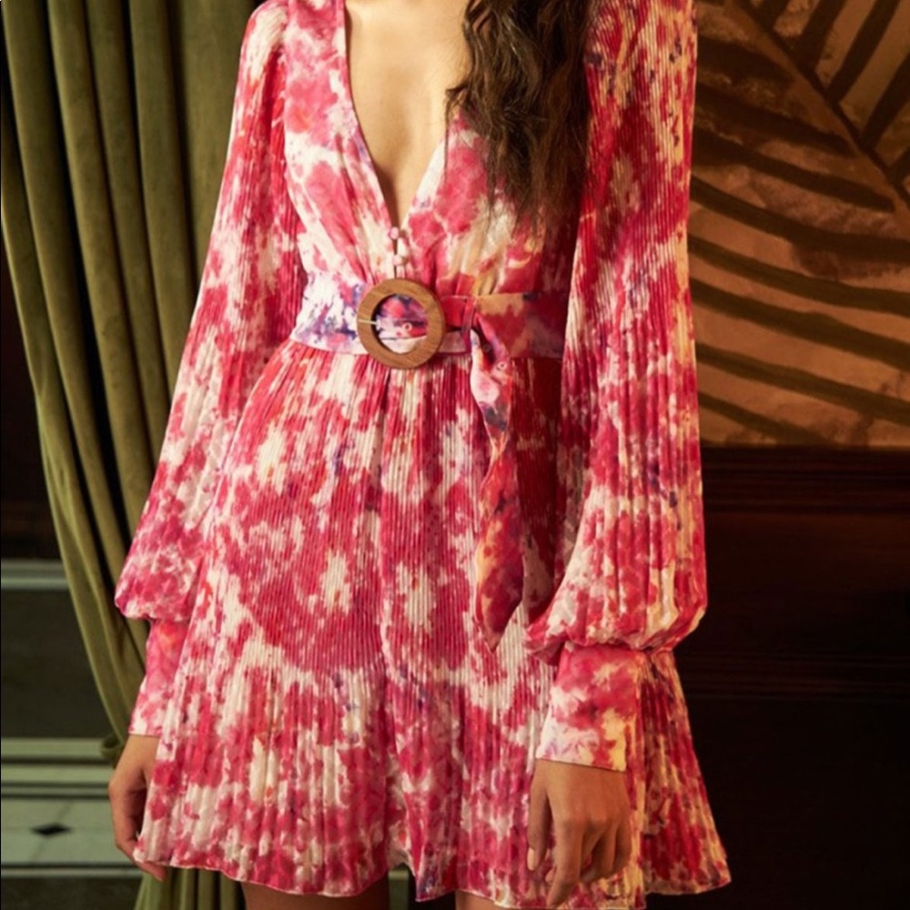 Rococo Sand Pink Short Dress